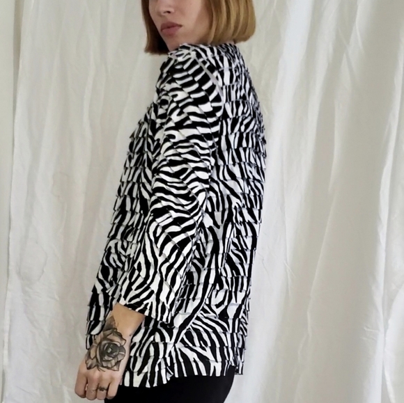 Veste zébrée - Picture 6 of 6